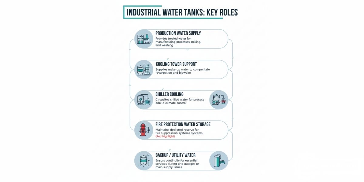Vai trò của bồn nước trong sản xuất